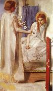 Dante Gabriel Rossetti Ecce Ancilla Domini Spain oil painting artist